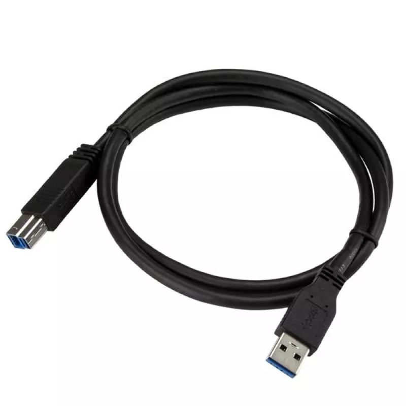 StarTech.com 1 m (3 jalga) sertifitseeritud SuperSpeed USB 3.0 A-B kaabel – M/M