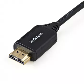 StarTech.com 1.6ft (50cm) Premium Certified HDMI 2.0 kaabel with Ethernet - High Speed Ultra HD 4K 60Hz HDMI kaabel HDR10 - HDMI Cord (Male/Male Connectors) - For UHD Monitors, TVs, Displays