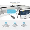 StarTech.com USB-C–kahekordse DisplayPort 1.4 adapteriga, USB USB-C mitme monitori MST-jaotur, kahe 5K 60 Hz DP sülearvutiekraani laiendaja/jagaja, HDR, eriti pikk sisseehitatud kaabel – ainult Windows