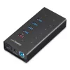 StarTech.com 7 pordiga USB-C jaotur – USB USB-C kuni 2x USB-C/5x USB-A – äriklassi metallist USB 3.0 jaotur – SuperSpeed USB 3.2 Gen 1 (5 Gbit/s) – isetoitega – BC 1.2 kiirlaadimine – paigaldatav/vastupidav