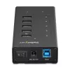 StarTech.com 7 pordiga USB-C jaotur – USB USB-C kuni 2x USB-C/5x USB-A – äriklassi metallist USB 3.0 jaotur – SuperSpeed USB 3.2 Gen 1 (5 Gbit/s) – isetoitega – BC 1.2 kiirlaadimine – paigaldatav/vastupidav