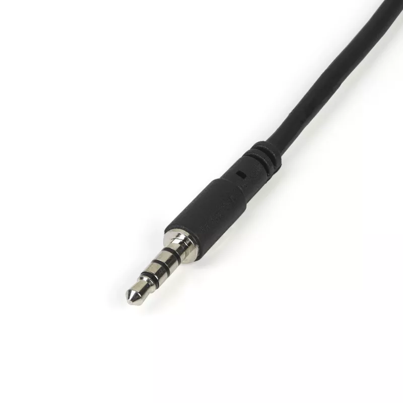 StarTech.com Peakomplekti adapter peakomplektidele, millel on eraldi kõrvaklappide/mikrofoni pistikud – 3,5 mm 4 kontakti emane isas 2x 3 kontakti 3,5 mm