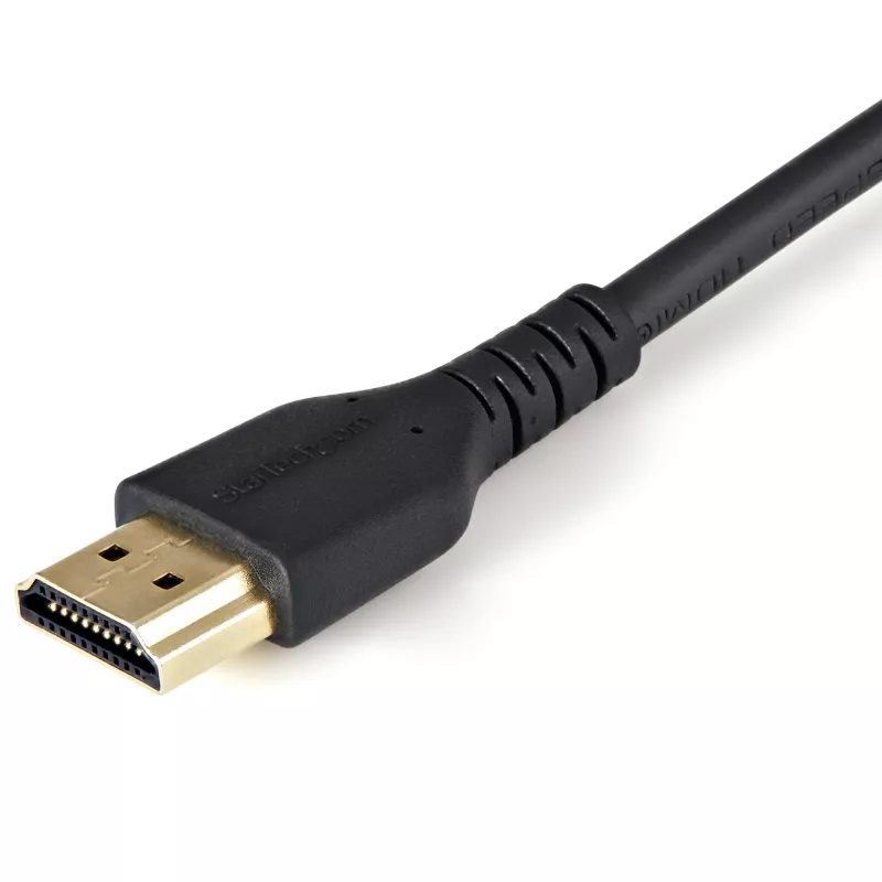 StarTech.com 6ft (2m) HDMI kaabel lukustuskruviga - 4K 60Hz HDR - High Speed HDMI 2.0 monitorikaabel lukustuskruviga konnektoriga turvaliseks ühenduseks - HDMI kaabel Ethernetiga - M/M