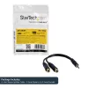 StarTech.com 6-tolline stereojagajakaabel – 3,5 mm isane kuni 2x 3,5 mm emane