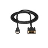 StarTech.com 6 ft HDMI–DVI-D kaabel - M/M, 1,8 m, HDMI, DVI-D, isane, isane, sirge