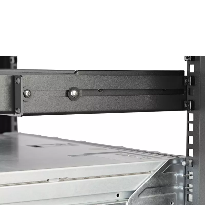 StarTech.com 1U 19-tollised serveririiuli siinid – 24-36 tolli reguleeritava sügavusega – universaalsed 4-postilised riiulipaigalduse siinid – võrguseadmete/serveri/UPS-i paigaldussiinide komplekt HPE ProLiant Dell PowerEdge
