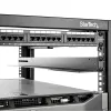 StarTech.com 1U 19-tollised serveririiuli siinid – 24-36 tolli reguleeritava sügavusega – universaalsed 4-postilised riiulipaigalduse siinid – võrguseadmete/serveri/UPS-i paigaldussiinide komplekt HPE ProLiant Dell PowerEdge
