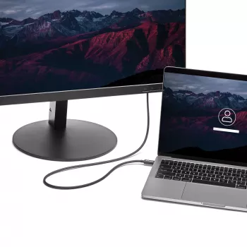 StarTech.com 1m Thunderbolt 3 (20Gbps) USB-C kaabel – Thunderbolt, USB ja DisplayPort ühilduv