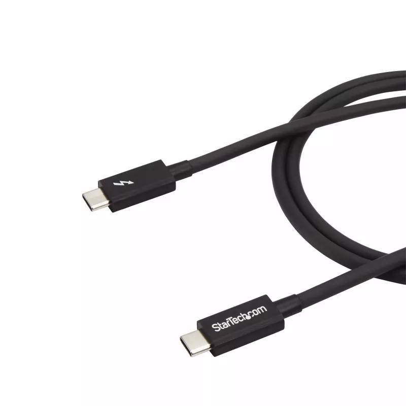 StarTech.com 1m Thunderbolt 3 (20Gbps) USB-C kaabel – Thunderbolt, USB ja DisplayPort ühilduv