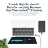 StarTech.com 1m Thunderbolt 3 (20Gbps) USB-C kaabel – Thunderbolt, USB ja DisplayPort ühilduv