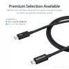 StarTech.com 1m Thunderbolt 3 (20Gbps) USB-C kaabel – Thunderbolt, USB ja DisplayPort ühilduv