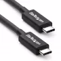StarTech.com 2m Thunderbolt 3 (20Gbps) USB-C-kaabel – ühildub Thunderbolt-, USB- ja DisplayPort-seadmetega