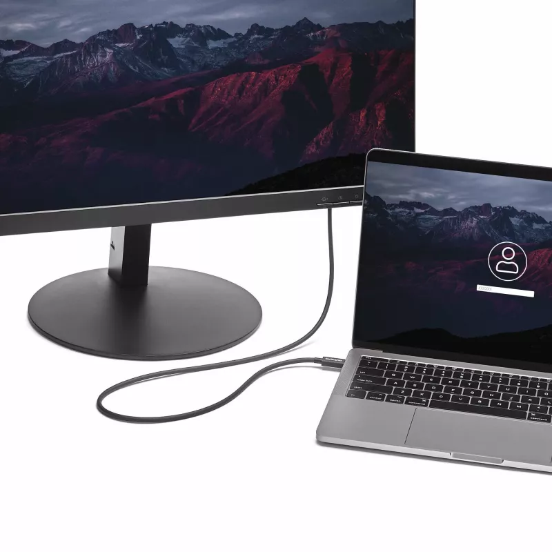StarTech.com 2m Thunderbolt 3 (20Gbps) USB-C-kaabel – ühildub Thunderbolt-, USB- ja DisplayPort-seadmetega