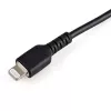 StarTech.com 6 tolli (15cm) Vastupidav Must USB-A kuni Lightning kaabel – Tugev Töökindel Aramiidkiuga USB Type A kuni Lightning Laadija / Sünkroonimise Toitejuhe – Apple MFi sertifitseeritud iPad / iPhone 12