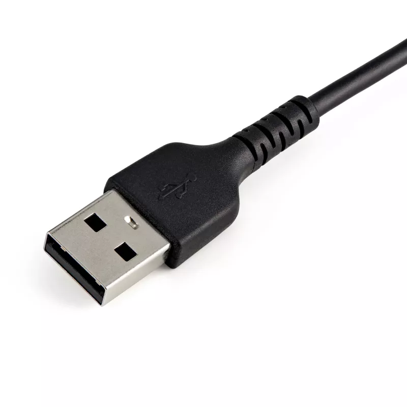 StarTech.com 6 tolli (15cm) Vastupidav Must USB-A kuni Lightning kaabel – Tugev Töökindel Aramiidkiuga USB Type A kuni Lightning Laadija / Sünkroonimise Toitejuhe – Apple MFi sertifitseeritud iPad / iPhone 12
