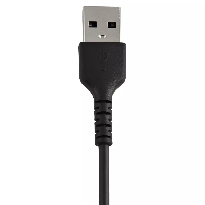 StarTech.com 6 tolli (15cm) Vastupidav Must USB-A kuni Lightning kaabel – Tugev Töökindel Aramiidkiuga USB Type A kuni Lightning Laadija / Sünkroonimise Toitejuhe – Apple MFi sertifitseeritud iPad / iPhone 12
