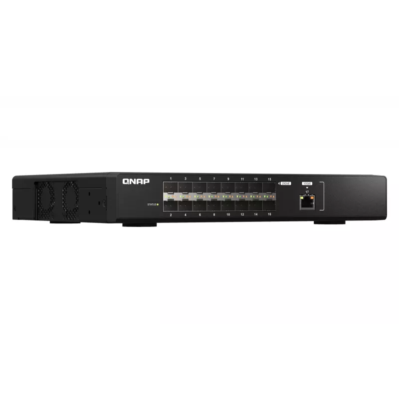 QNAP QSW-M5216-1T võrgulüliti hallatav L2 must