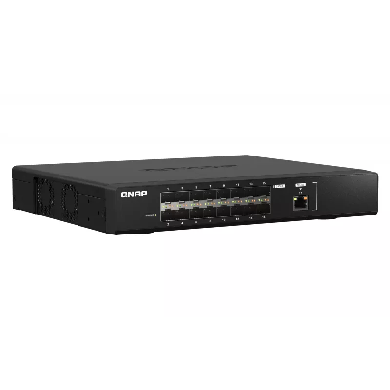 QNAP QSW-M5216-1T võrgulüliti hallatav L2 must