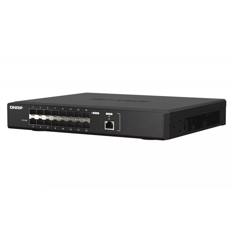 QNAP QSW-M5216-1T võrgulüliti hallatav L2 must