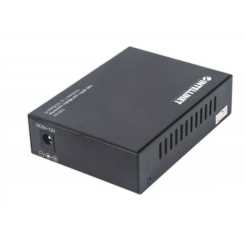 Intellinet 10GBase-T kuni 10GBase-R meediumimuundur, 1 x 10 GB SFP+ pesa, 1 x 10GB RJ45 port