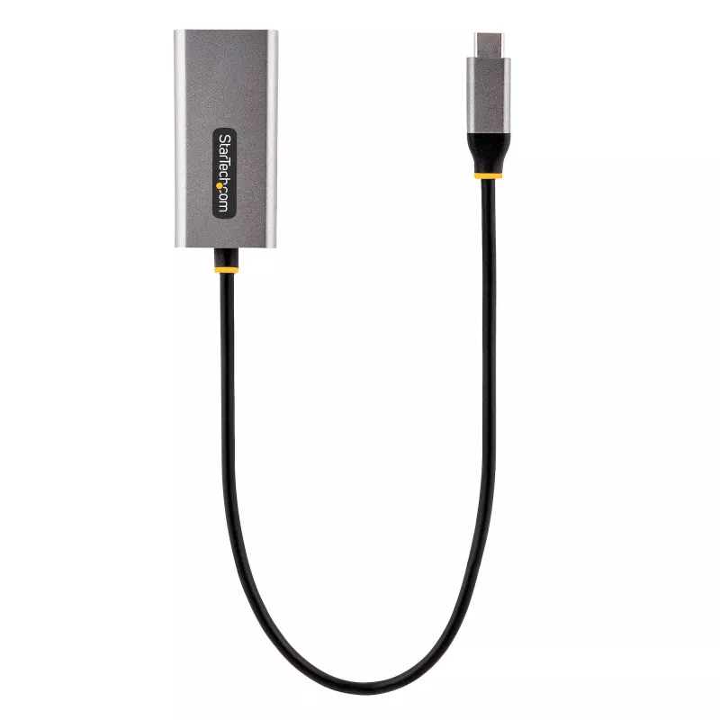 StarTech.com USB-C Etherneti adapter, USB 3.0 gigabitisele Etherneti võrguadapterile – 10/100/1000 Mbit/s, USB-C RJ45 Etherneti adapter (GbE), 12-tolline kinnitatud kaabel, draiverivaba paigaldus
