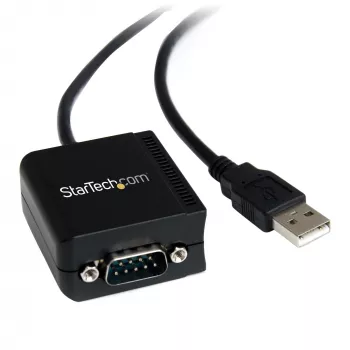 StarTech.com 8.3 jalga (2,5 m) 1-pordiline FTDI USB-RS232 jadaadapteri kaabel optilise isolatsiooniga, USB-RS232 adapter – TAA