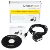 StarTech.com 8.3 jalga (2,5 m) 1-pordiline FTDI USB-RS232 jadaadapteri kaabel optilise isolatsiooniga, USB-RS232 adapter – TAA