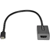 StarTech.com Mini DisplayPort HDMI-le adapter - mDP HDMI-adapteri adapter - 1080p - Mini DisplayPort 1.2 HDMI-ekraanile/kuvarile - Mini DP HDMI-videomuundur - 12 tolli pikkune kinnitatud kaabel - Uuendatud versioon MDP2HDMI-st