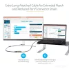 StarTech.com Mini DisplayPort HDMI-le adapter - mDP HDMI-adapteri adapter - 1080p - Mini DisplayPort 1.2 HDMI-ekraanile/kuvarile - Mini DP HDMI-videomuundur - 12 tolli pikkune kinnitatud kaabel - Uuendatud versioon MDP2HDMI-st