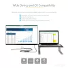 StarTech.com Mini DisplayPort HDMI-le adapter - mDP HDMI-adapteri adapter - 1080p - Mini DisplayPort 1.2 HDMI-ekraanile/kuvarile - Mini DP HDMI-videomuundur - 12 tolli pikkune kinnitatud kaabel - Uuendatud versioon MDP2HDMI-st