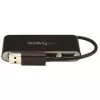 StarTech.com 4-pordiline kaasaskantav USB 2.0 jaotur sisseehitatud kaabliga