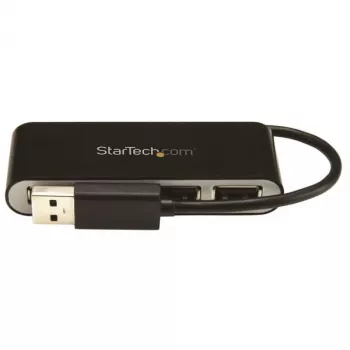 StarTech.com 4-pordiline kaasaskantav USB 2.0 jaotur sisseehitatud kaabliga