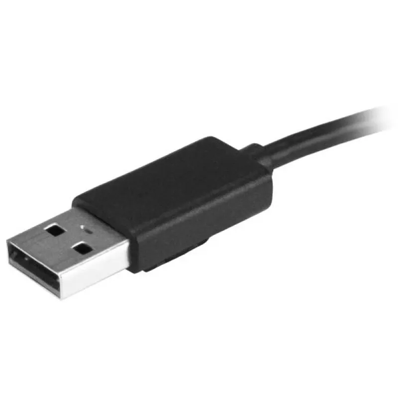 StarTech.com 4-pordiline kaasaskantav USB 2.0 jaotur sisseehitatud kaabliga