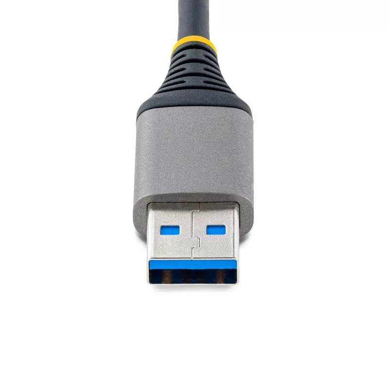StarTech.com 4-pordiline USB-jaotur – USB 3.0 5 Gbps, siiniga toidetav, USB-A kuni 4x USB-A jaotur koos valikulise lisatoitesisendiga – kaasaskantav laua-/sülearvuti USB-jaotur, 1 jala/30 cm kaabel, USB-laiendusjaotur
