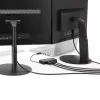 StarTech.com USB 3.0 Mini dokk - Kahe monitoriga USB-A dokkimisjaam DisplayPort 4K 60Hz video ja Gigabit Ethernetiga - 1 jala (30 cm) kaabel - Kaasaskantav USB 3.1 Gen 1 Type-A sülearvuti adapter