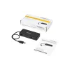 StarTech.com USB 3.0 Mini dokk - Kahe monitoriga USB-A dokkimisjaam DisplayPort 4K 60Hz video ja Gigabit Ethernetiga - 1 jala (30 cm) kaabel - Kaasaskantav USB 3.1 Gen 1 Type-A sülearvuti adapter
