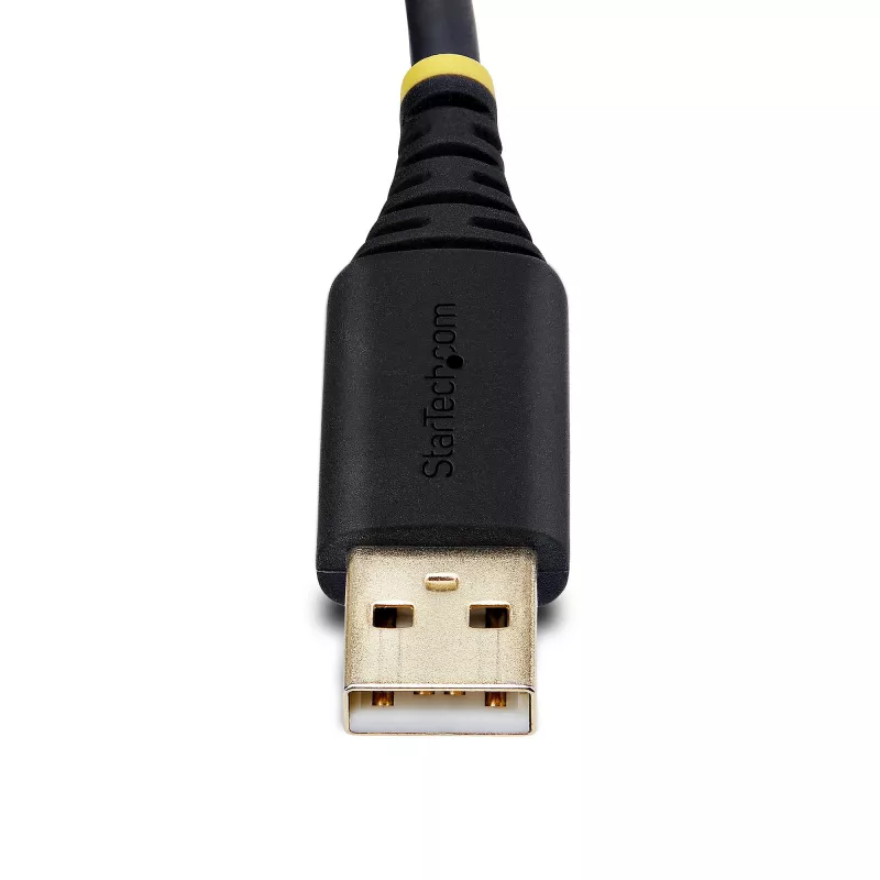 StarTech.com 10 jala (3 m) USB-jadaliidese adapterikaabel, COM-säilitamine, vahetatavad kruvid/mutrid, USB-A - DB9 RS232, FTDI IC, ESD-kaitse, Windows/macOS/Linux