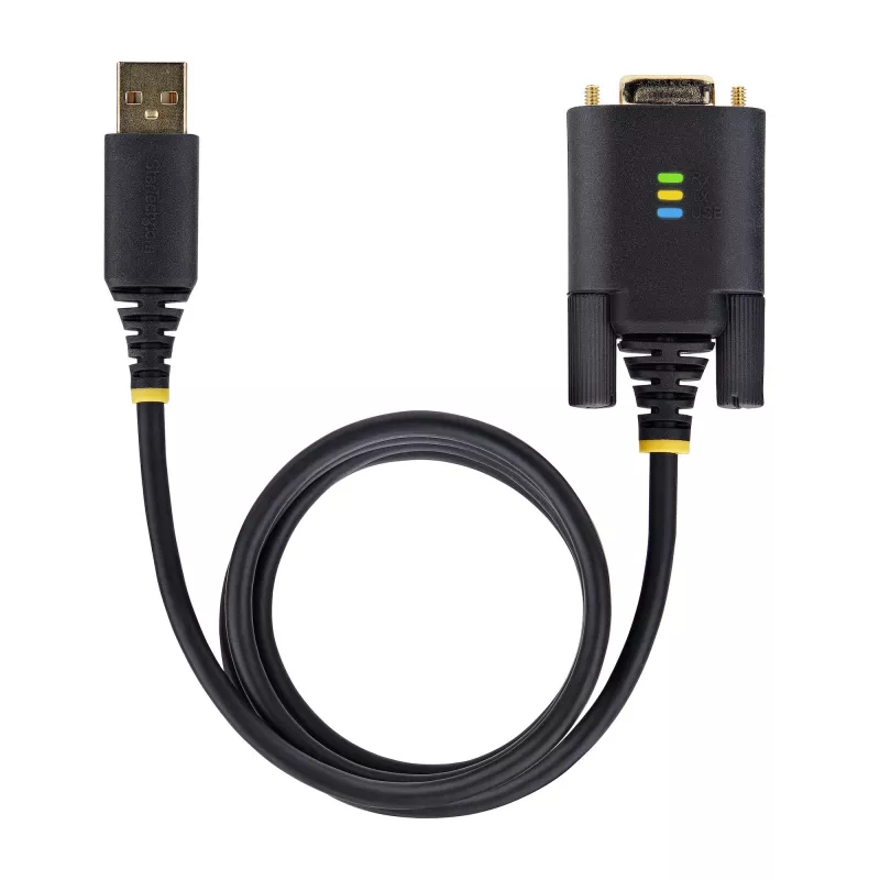 StarTech.com 10 jala (3 m) USB-jadaliidese adapterikaabel, COM-säilitamine, vahetatavad kruvid/mutrid, USB-A - DB9 RS232, FTDI IC, ESD-kaitse, Windows/macOS/Linux