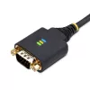 StarTech.com 10 jala (3 m) USB-jadaliidese adapterikaabel, COM-säilitamine, vahetatavad kruvid/mutrid, USB-A - DB9 RS232, FTDI IC, ESD-kaitse, Windows/macOS/Linux