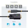 StarTech.com 10 jala (3 m) USB-jadaliidese adapterikaabel, COM-säilitamine, vahetatavad kruvid/mutrid, USB-A - DB9 RS232, FTDI IC, ESD-kaitse, Windows/macOS/Linux