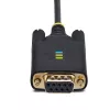 StarTech.com 3 jala (1 m) USB nullmodemi jadaadapteri kaabel, vahetatavad DB9 kruvid/mutrid, COM-i säilitamine, USB-A kuni RS232, FTDI, 4. taseme ESD kaitse, Windows/macOS/ChromeOS/Linux – vastupidav TPE konstruktsioon