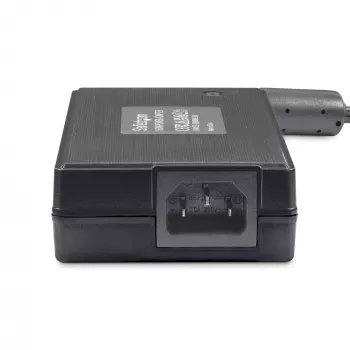 StarTech.com 160W universaalne DC-toiteadapter (24V/6.6A), 4 jala (1,2 m) 2-juhtmeline juhe, 2/3-kontaktilised klemmiplokid, 100-240V AC/DC väline toiteplokk tööstuslikele USB-jaoturitele, NA/UK/EU/ANZ