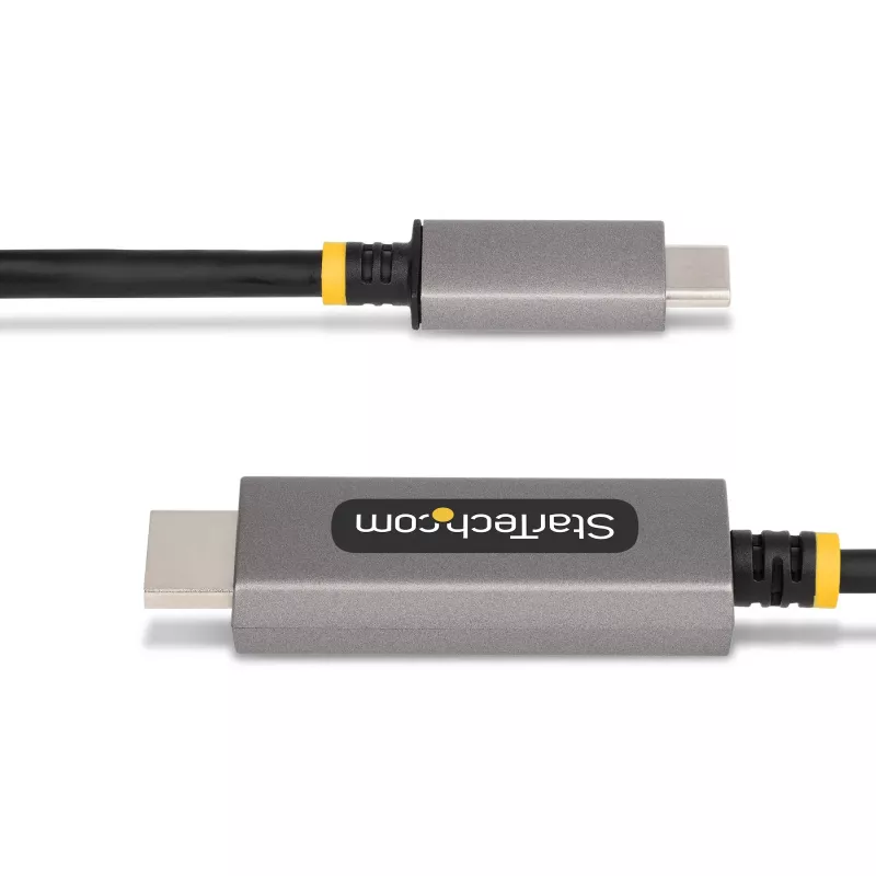 StarTech.com 10ft (3m) USB-C HDMI-adapterkaabel, 8K 60Hz, 4K 144Hz, HDR10, USB USB-C HDMI 2.1 videomuundurkaabel, USB-C DP Alt Mode/USB4/Thunderbolt 3/4 ühilduv - USB-C sülearvutilt HDMI-kuvarile