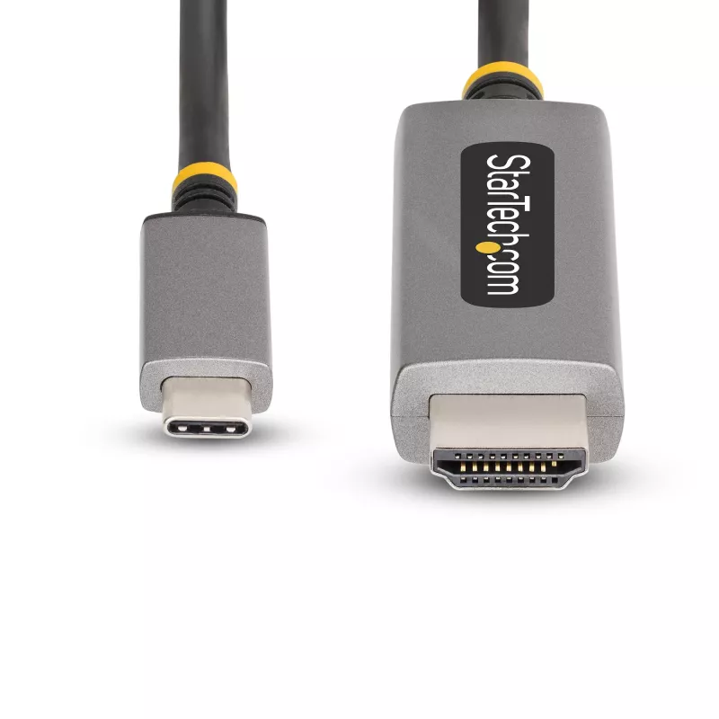 StarTech.com 10ft (3m) USB-C HDMI-adapterkaabel, 8K 60Hz, 4K 144Hz, HDR10, USB USB-C HDMI 2.1 videomuundurkaabel, USB-C DP Alt Mode/USB4/Thunderbolt 3/4 ühilduv - USB-C sülearvutilt HDMI-kuvarile