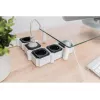 Pikendusjuhe Digitus paindlik 4-pistikuga ja 2 USB-pordi ja lülitiga