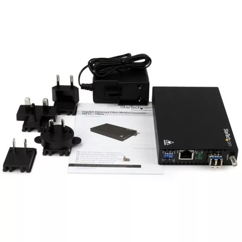 StarTech.com Gigabit Ethernet vask-kiudmeediumimuundur - SM LC - 10 km