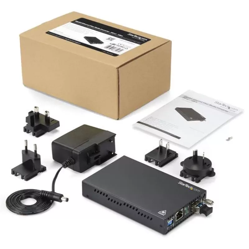 StarTech.com Gigabit Ethernet vask-kiudmeediumimuundur - SM LC - 10 km