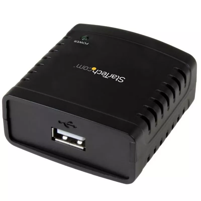StarTech.com 10/100Mbps Ethernet to USB 2.0 võrk LPR Print Server