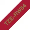 Brother TZE-RW54 sildivalmistuslint kuld punasel