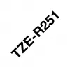 Brother TZE-R251 etiketinduskangas Must valgel